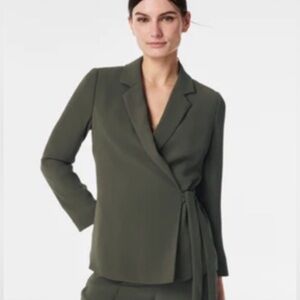 SPANX Olive Green Blazer